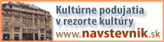 Logo stránky Kultúrne podujatia v&nbsp;rezorte kultúry