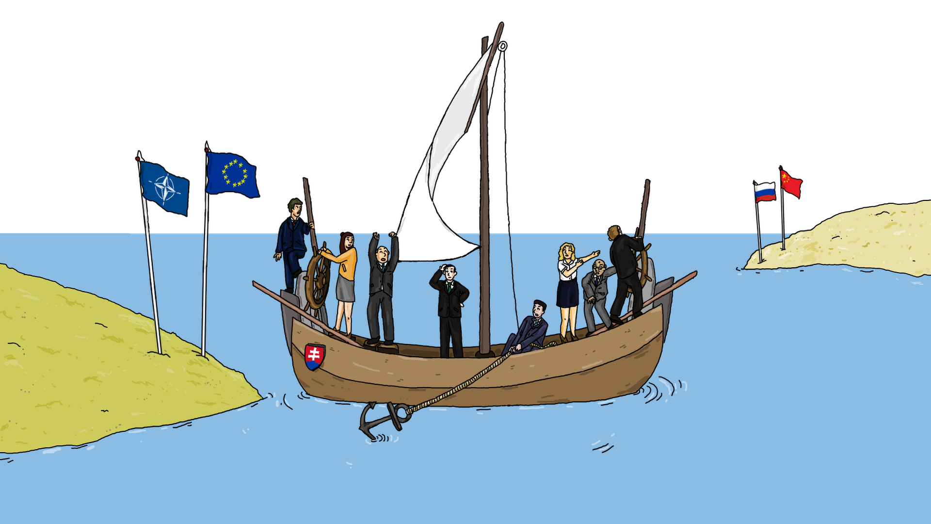 Turn to the East? Attitudes of the Slovak public and the political scene to Russia and China