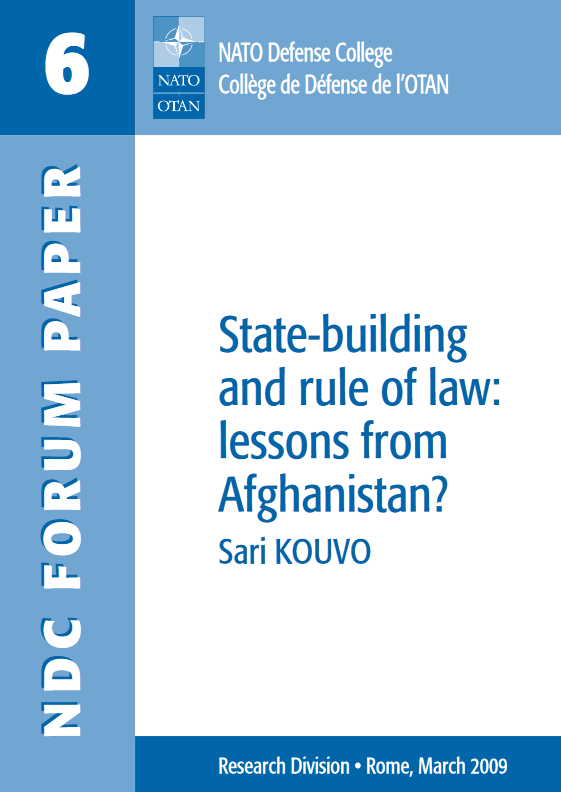 state building rule law lessons from afghanistan
