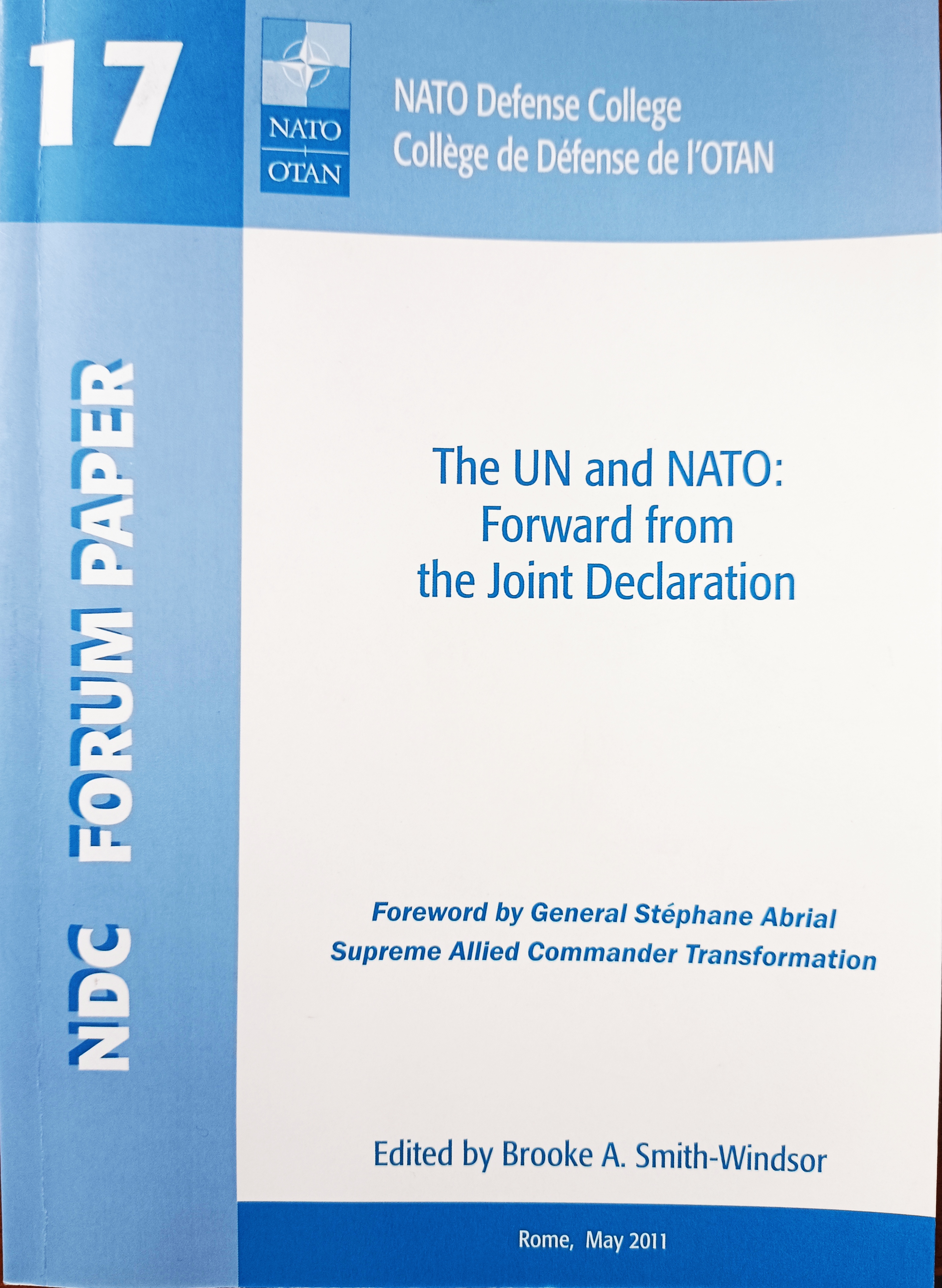 The UN and NATO: Forward from the Joint Declaration