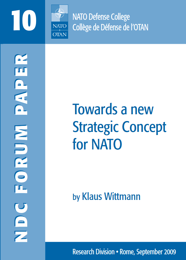 Towards a new Strategic Concept for NATO