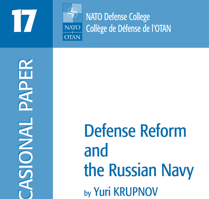 Defense Reform and the Russian Navy