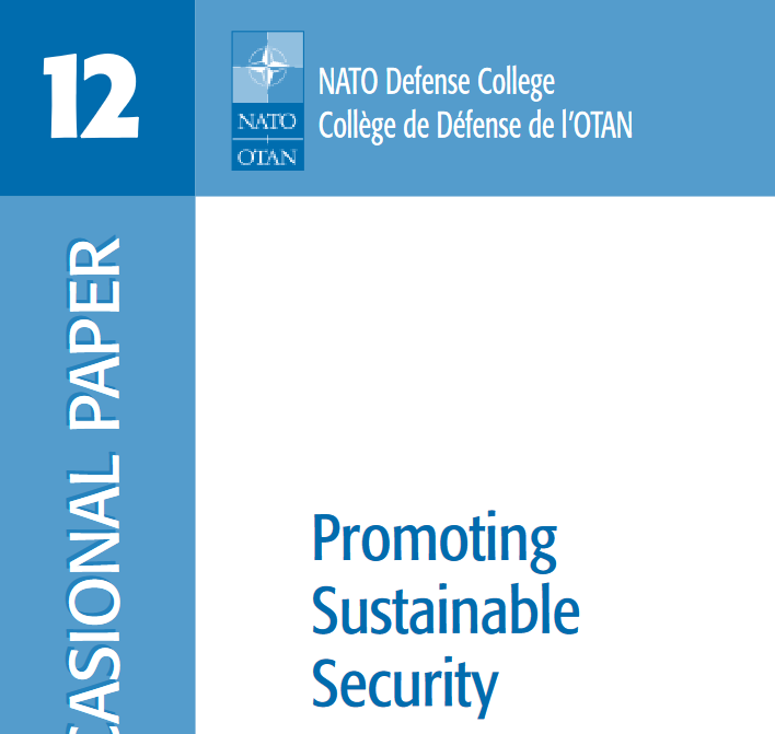 Promoting Sustainable Security