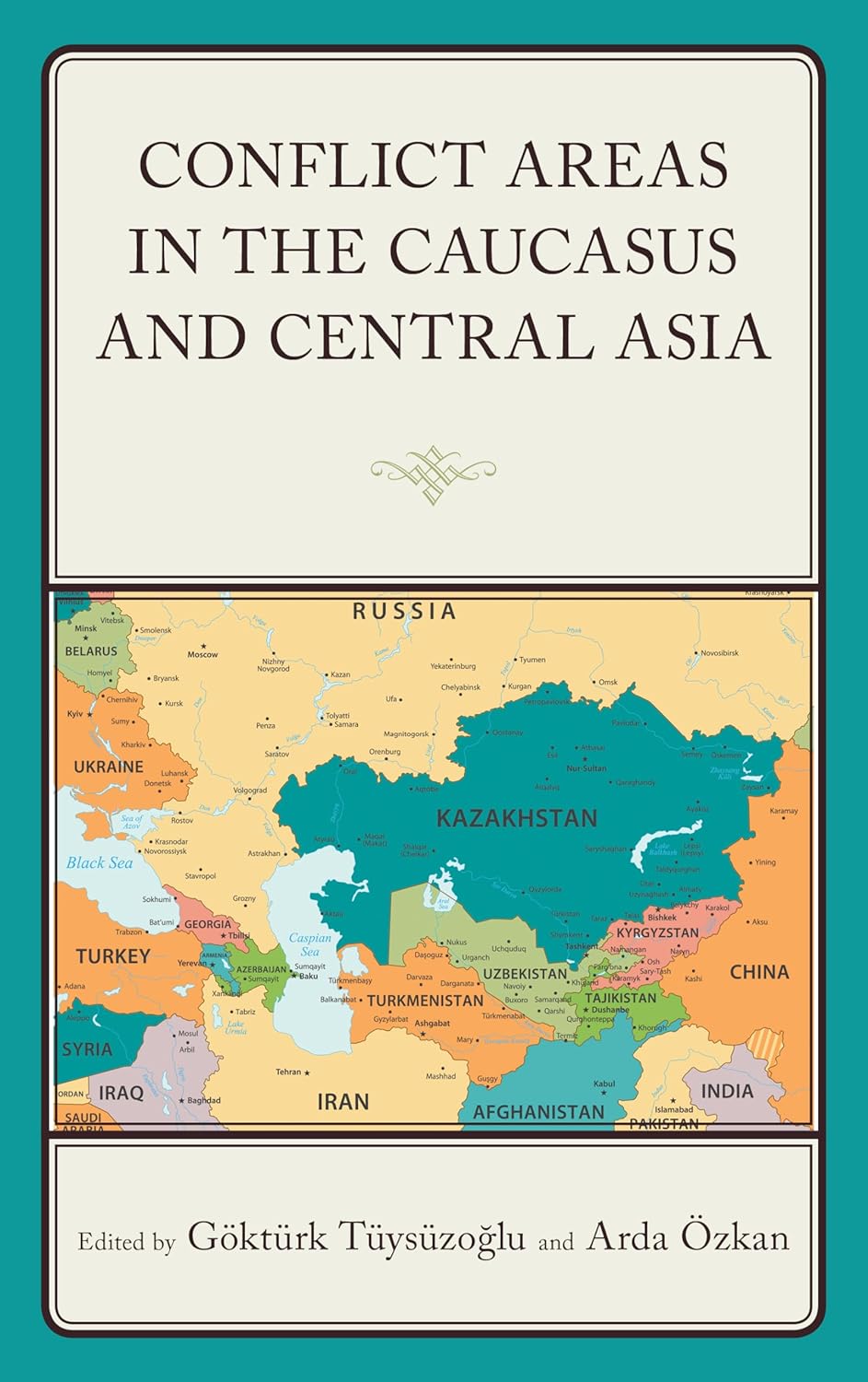 Conflict areas in the Caucasus and Central Asia