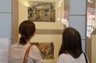Názov: Vojna v Tichomorí z pohľadu umelca 
Účinkujú: návštevníčky výstavy