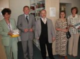 Fotografie z otvorenia Centra ruských štúdií v Univerzitnej knižnici v Bratislave