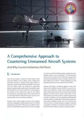 A Comprehensive Approach to Countering Unmanned Aircraft Systems