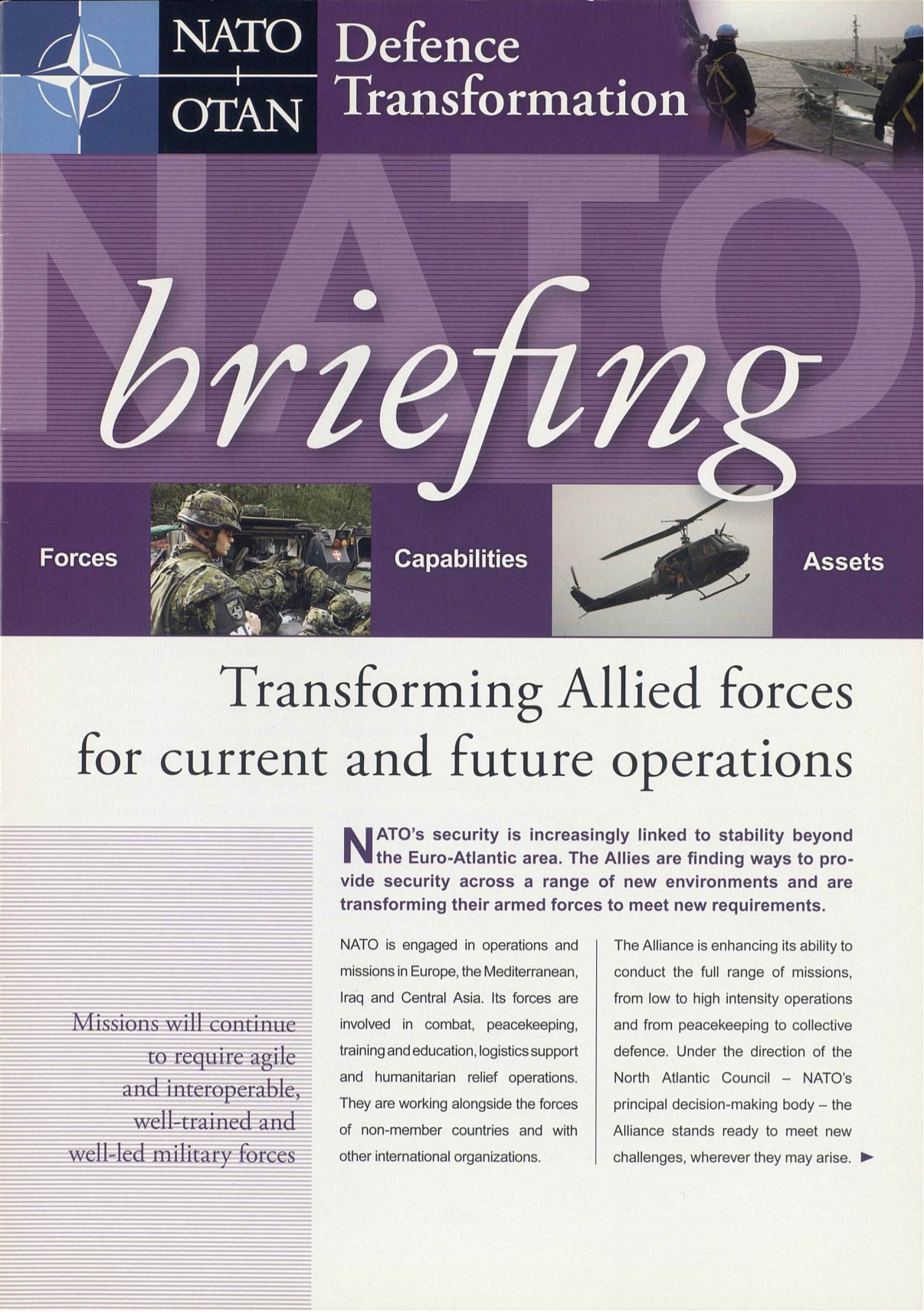 Univerzitná knižnica - NATO Briefing