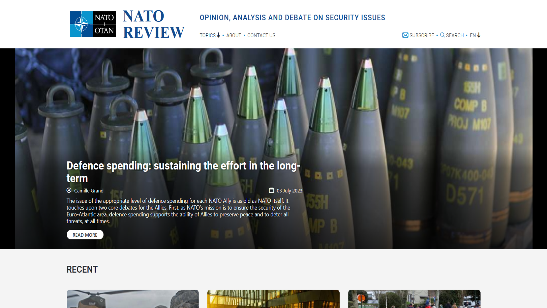 NATO REVIEW Prehľad NATO - elektronická verzia