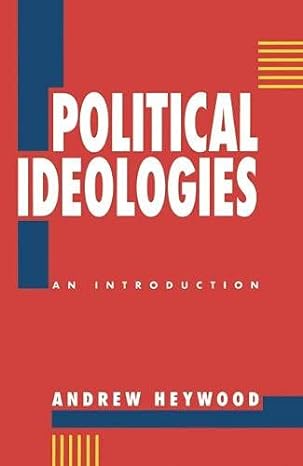 Political ideologie: an introduction