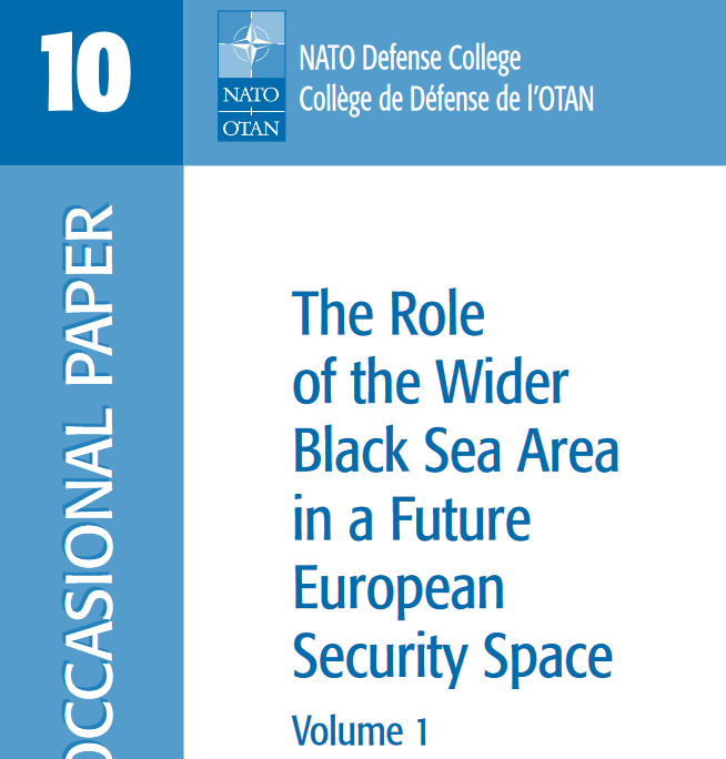 The Role of the Wider Black Sea Area in a Future European Security Space
