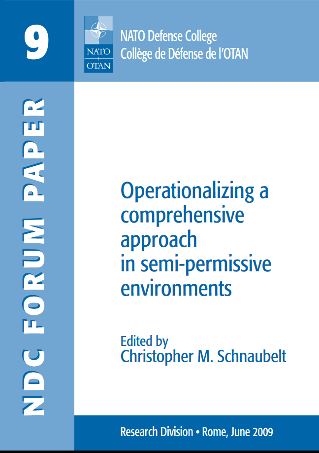 Operationalizing a comprehensive approach in semi-permissive environments