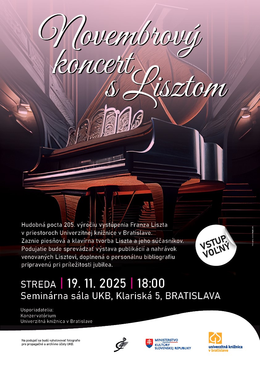 novembrovy koncert lisztom plagat | WebJET CMS
