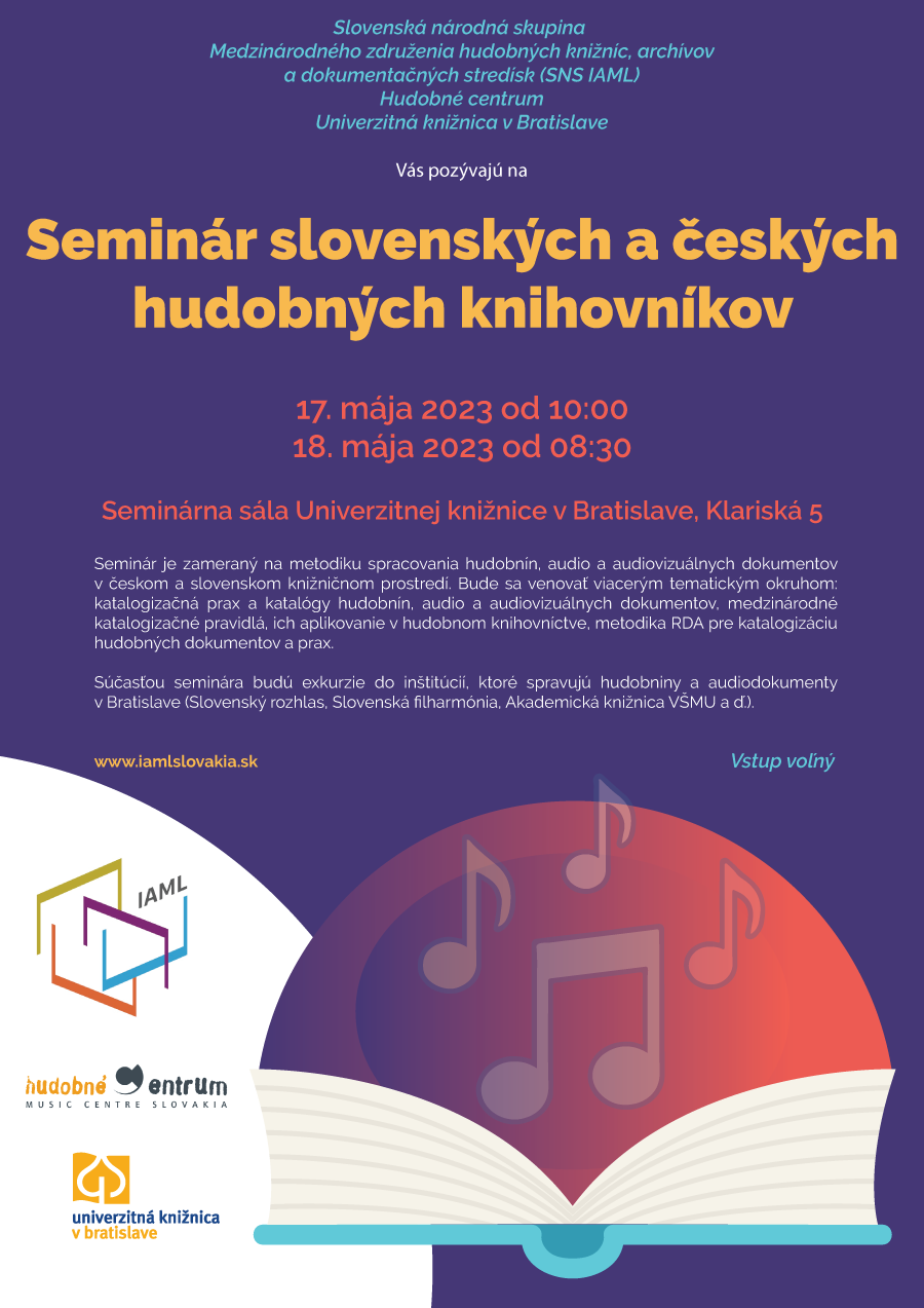 seminar slovenskych ceskych hudobnych knihovnikov | WebJET CMS